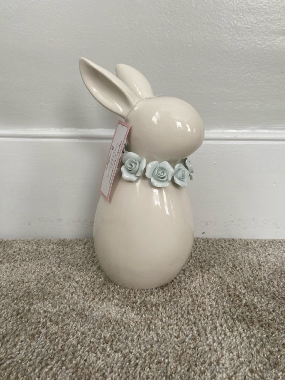 NWT Cupcakes & Cashmere Easter bunny Easter Spring Decor